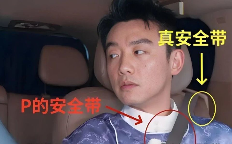 某综艺节目“一车安全带全是P上去的”